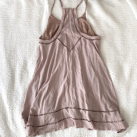NWT Mauve Spaghetti Strap Flowy Dress w/ Pockets!! || Medium - Picture 2 of 6